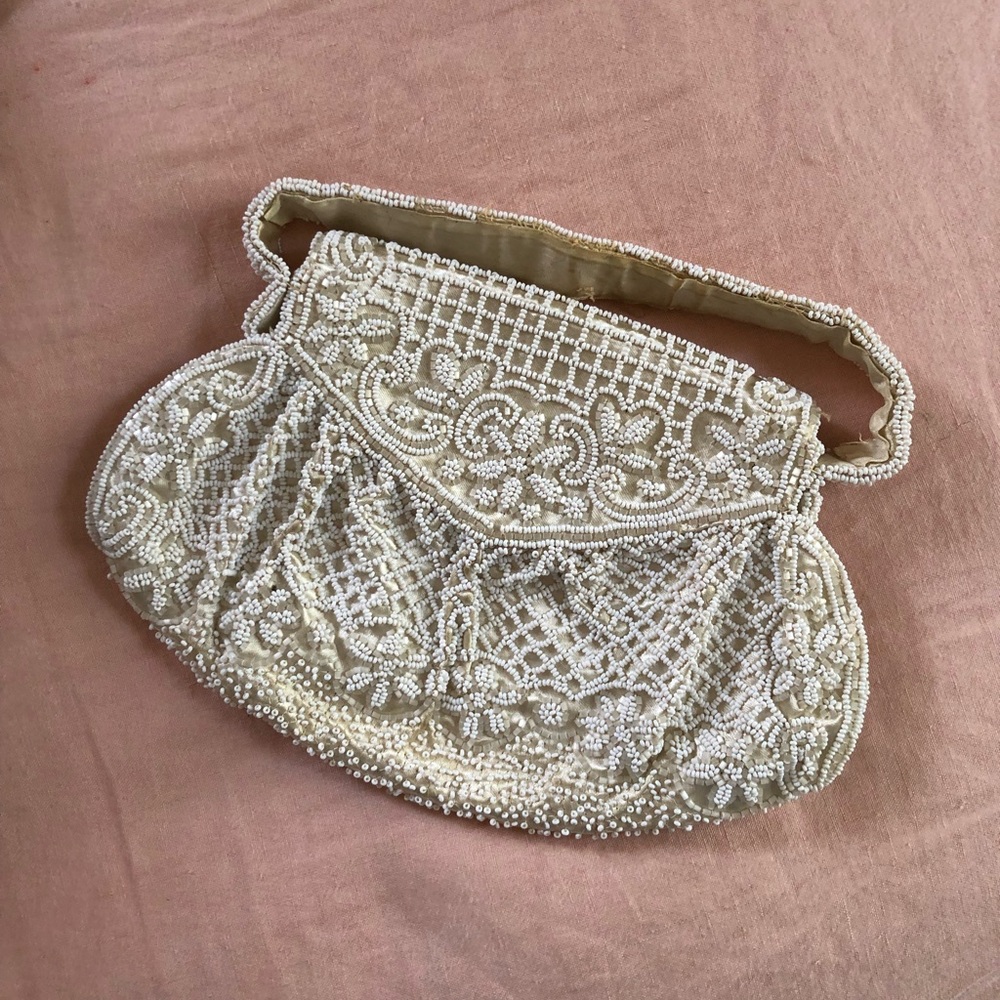 Vintage beaded handbag